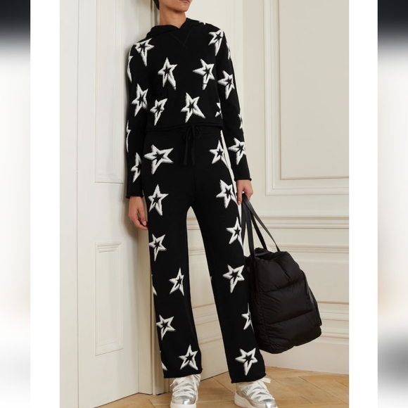 💥 SET - Perfect Moment Intarsia merino wool sweater and Pants Whistler Hoodie - Picture 9 of 16